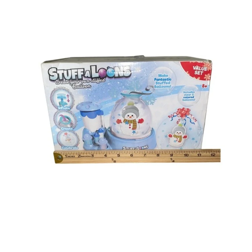 Stuff-A-Loons‎ Snowglobe Maker Kit Value Set Lot of 3 Snowman Penguin 8+